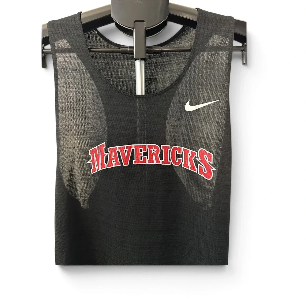 Nike Dri-FIT Mavericks Tank Top Men's Sz Medium Black Athletic Basketball Shirt
